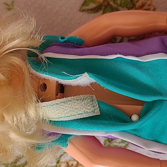 Vintage Galoob Bouncin Kids Gymnastics Doll - Picture 4 of 6